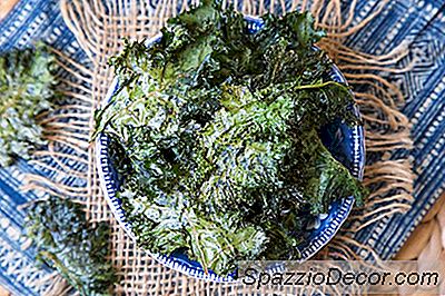 Ricetta Croccante Di Patatine Di Kale Al Forno