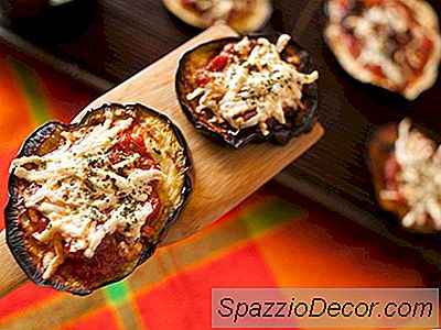 Aubergines Pizza Rondes