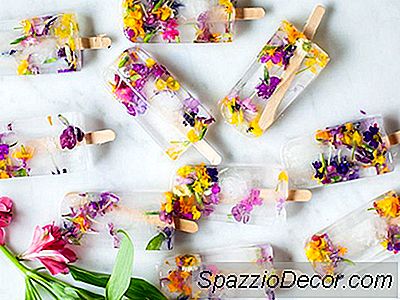 Floral Ice Pops Som Är Nästan Alltför Bra Att Äta