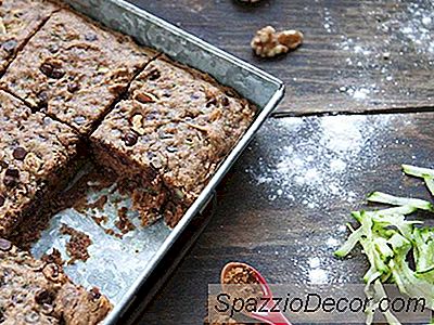 Pratos De Pães De Abobrinha Sem Chocolate