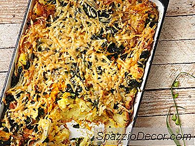 Estratos Dourados De Espinafre