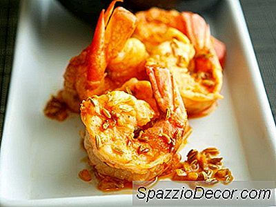 Grillet Reker Med Hvitløk-Fennikeldyp