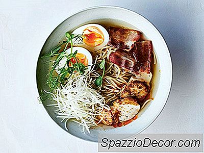 Receta De Ramen Con Vieiras, Tocino Y Huevos