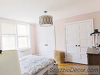 Antes + Depois: Um Quarto Limpo E Simples, Com Muito Espaço De Armazenamento