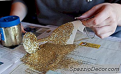 Diy Glitter Şampanya Oscar Partinizi Sparkle Etmek Için Flüt