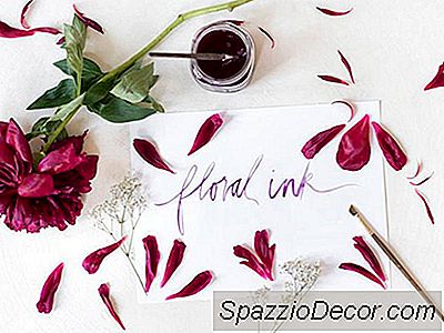 Çiçek Yaprakları Çiçek Mürekkebi Nasıl Yapılır