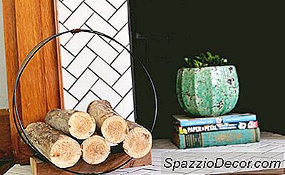 Sett Inn Ved Peisen Med Denne Diy Log Holder