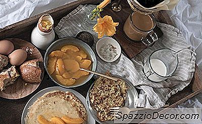 Desayuno En Recetas De La Cama, Ajuste Para Un Rey