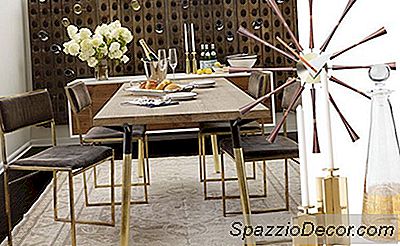 Şükran Günü-Altın Orta Yüzyıl Modern Yemek Odası Oluşturun