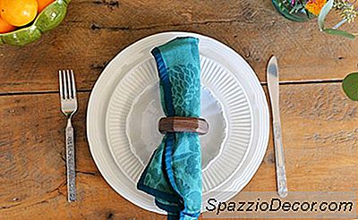 Diy Geometric Napkin Rings Pour Votre Table De Thanksgiving